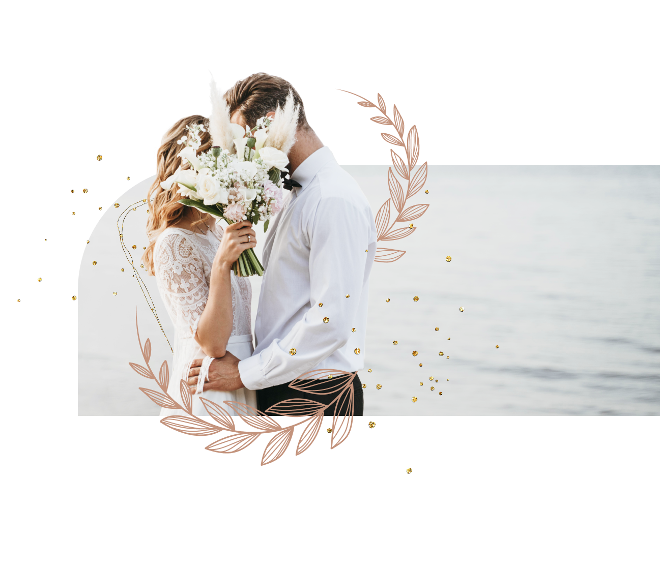 Boda Azul Floral 2